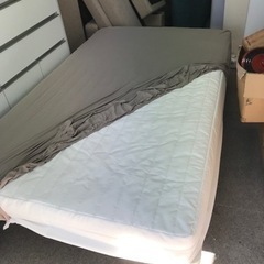 無印良品 セミダブル ベッド 短期使用 MUJI