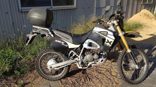 現状　HYOSUNG　ヒョースン　RX125 オフロード　XRX125D　オフ車　現車確認可　配送条件付き可