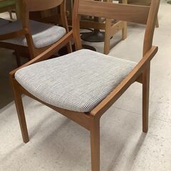 【美品】NAGANO INTERIOR ナガノインテリア ダイニングテーブル 5点セット DT605-5S3A WN-WN 木目ブラウン テーブル／チェア×4【ユーズドユーズ名古屋天白店】J2171