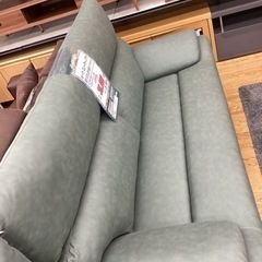 KJ-72【新入荷　アウトレット】ルーカ3シーターソファ　グリーン