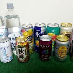 【未開封】アルコール飲料12本+炭酸水3本