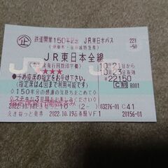 鉄道開業150周年記念 東日本フリーパス