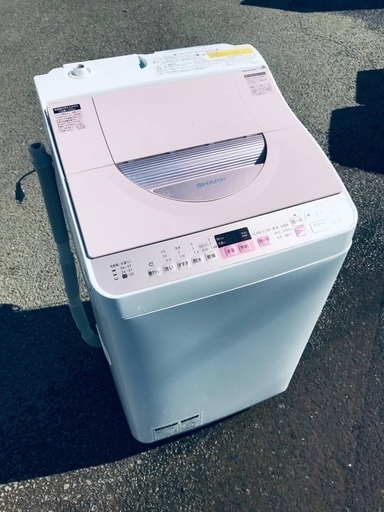 ♦️EJ562番SHARP電気洗濯乾燥機 【2017年製】