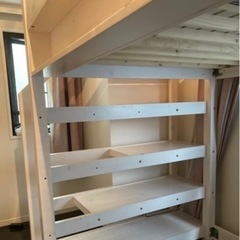 ロフトベッド　セミダブル　LOWYA