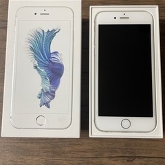 iPhone6s Silver 64 GB Softbank ス...