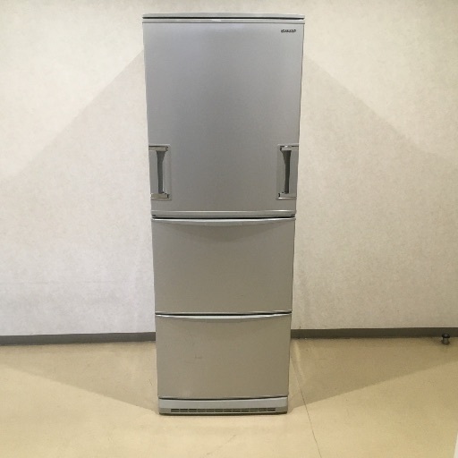 清掃＆動確済❗️3ドア冷蔵庫 SHARP 配送可能‼︎ Q10016