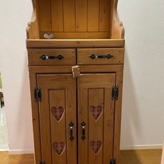 カントリー家具　棚　他2点
