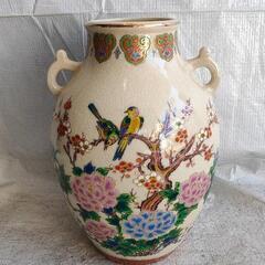 1021-017 壺 花瓶 骨董品 高さ約26cm 