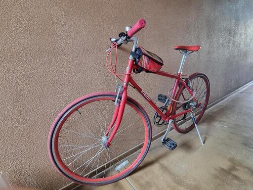 自転車 viento 700c(赤色) Qoo10] 自転車 クロスバイク 27インチ 700 : 自転車 自転車 viento