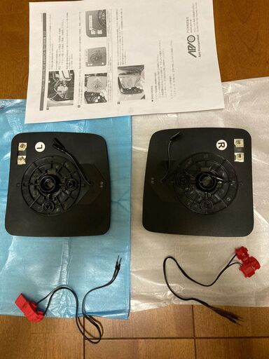 【直接取引限定】JB64ジムニー アピオ　LEDブルーサイドミラーセット（説明をよく見てください）