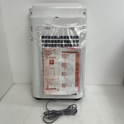 シャープ 加湿空気清浄機 ホワイト系 KC-N500Y-W 2021年製 SHARP 空気清浄