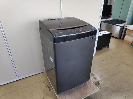 アイリスオーヤマ　全自動洗濯機　IAW-T803BL『中古美品』2020年式