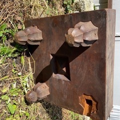 昭和　レトロ　足付　碁盤