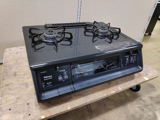 パロマ　ガステーブル IC-365WA-L　LPガス用『中古良品』2018年式