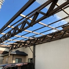 カーポート再値下げしました。