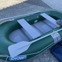 ☆中古品 ジョイクラフト ゴムボート 2620ｘ1250ｍｍ バス釣り 釣り フィッシング ☆