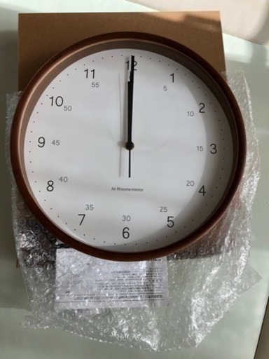 【新品未使用】壁掛け電波時計