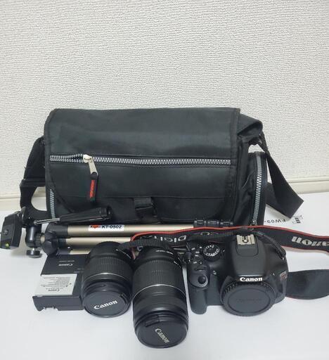 キャノン Canon EOS Kiss X4 WZOOM レンズキット　25日までの出品