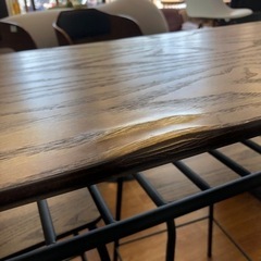 【大和通商】カウンターテーブル・チェアセット売ります！