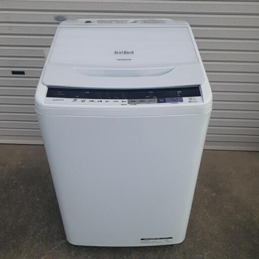 HITACHI　全自動洗濯乾燥機　8kg　2017年式　ビートウォッシュ　BW-V80BE5