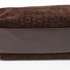 セリーヌ(Celine) マカダム ワンショルダーバッグ (スエード) 品番c21-485