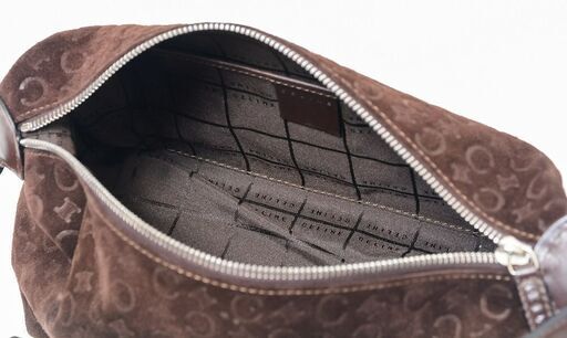 セリーヌ(Celine) マカダム ワンショルダーバッグ (スエード) 品番c21-485 セリーヌ(Celine) マカダム ワンショルダーバッグ (スエード) 品番c21-485