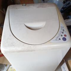 【修正しました】私の実家の洗濯機です。