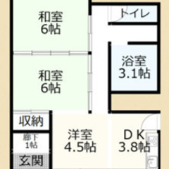 室内リフォーム済（浴室ボイラー以外）【🉐敷礼仲無料】月12,00...