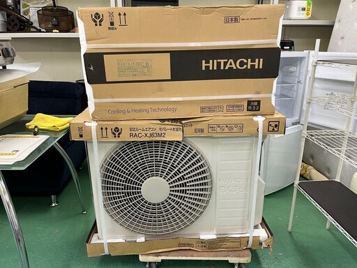 ★未使用品★RAS-XJ63M2 ルームエアコン XJシリーズ 2022年 日立 HITACHI 単相200V 冷房 6.3kw 暖房 7.1kw 約20畳 プレミアムモデル 最上位モデル 参考価格約20万円