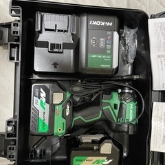 ハイコーキ　HiKOKI  インパクトドライバー　WH36DC ブルー