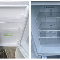 中古 SHARP SJ-D18G-W どっちもドア(左右入れ替え可能ドア) 179L 2021