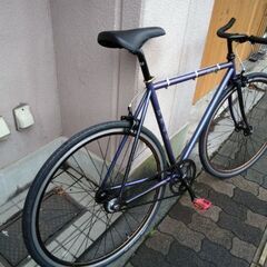 FUJI Feather[フジ フェザー] 700c ピストバイク シングルSpeed/クロモリ
