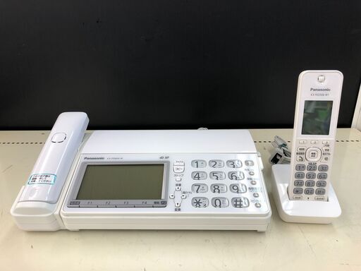 Panasonic　パナソニック　コードレス普通紙FAX　KX-PD604DL