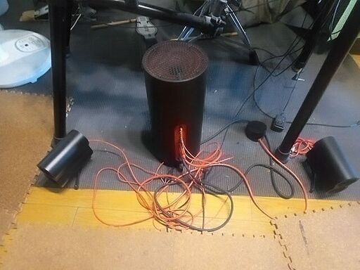 電子ドラム スピーカー付き 教則DVE 説明書 組み立て説明書