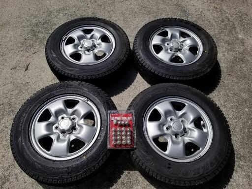 タイヤ、ホイール 決まりました。ブリジストン 175/80R15 スタッドレス 
