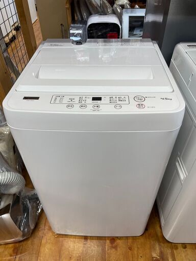 美品 YAMADA SELECT ヤマダセレクト YWM-T45H1 全自動洗濯機 4.5kg 21 ...