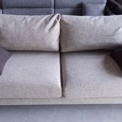 美品 ブロッコ 3人掛けソファ 幅180cm 布地 オーダーソファ blocco 三人掛け チェア イス 3P リビング 国産 北海道 札幌市東区 新道東店