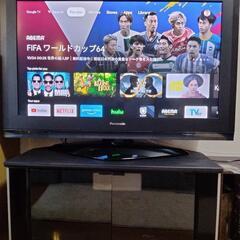 42型パナソニックテレビとテレビ台セット