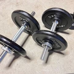 IROTEC アイロテック ダンベル バーベル シャフト 62.5kgセット / AJ
