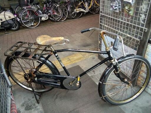 [ヴィンテージ]SEKINE(セキネ)26吋 実用車 シングル/ブラック