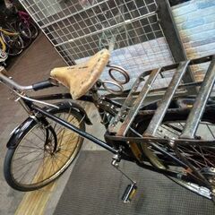 ヴィンテージ]SEKINE(セキネ)26吋 実用車 シングル/ブラック