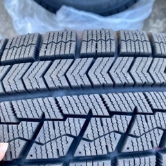 ブリジストン、ブリザック 冬タイヤガン鉄ホイール VRX 155/65/13の 