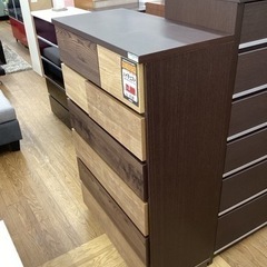 KJ-78【新入荷 アウトレット】絶対満足価格 ハイチェスト ブラウン系