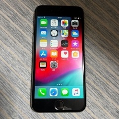 【ネット決済・配送可】iPhone6 silver 16GB S...