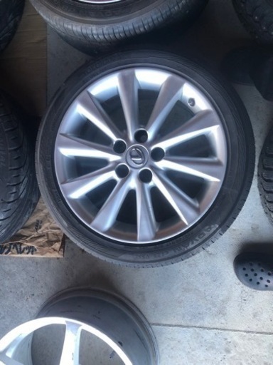 レクサス IS250純正ホイールタイヤバリ溝 【公式通販】