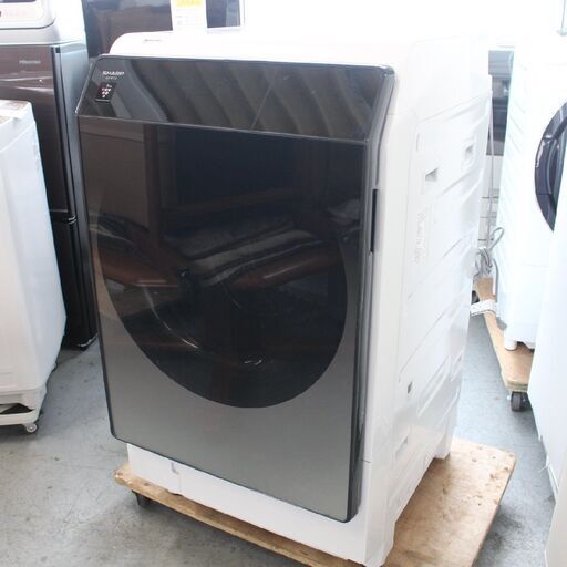 【神奈川pay可】T455) SHARP シャープ 洗濯11kg 乾燥6kg 2020年製 ドラム式洗濯機 ES-W113-SL 左開き プラズマクラスター 洗濯 乾燥 ホワイト 家電