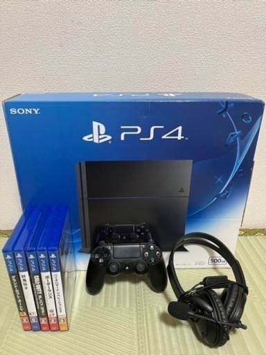 (取引完了)最終値下げ❗️早い者勝ち プレステ4 1200 500GB  他ソフト