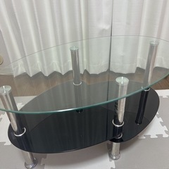 【ネット決済】テーブル　ガラス