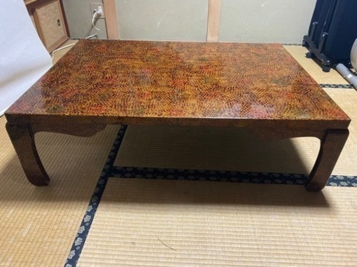 津軽塗座卓 - テーブル