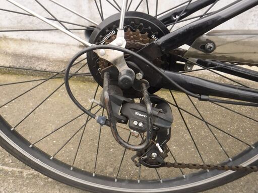 外装7段変速 シティサイクル ママチャリ 中古自転車 476